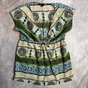 Vintage IZ Byer California Bohemian Women’s Tunic Size XL